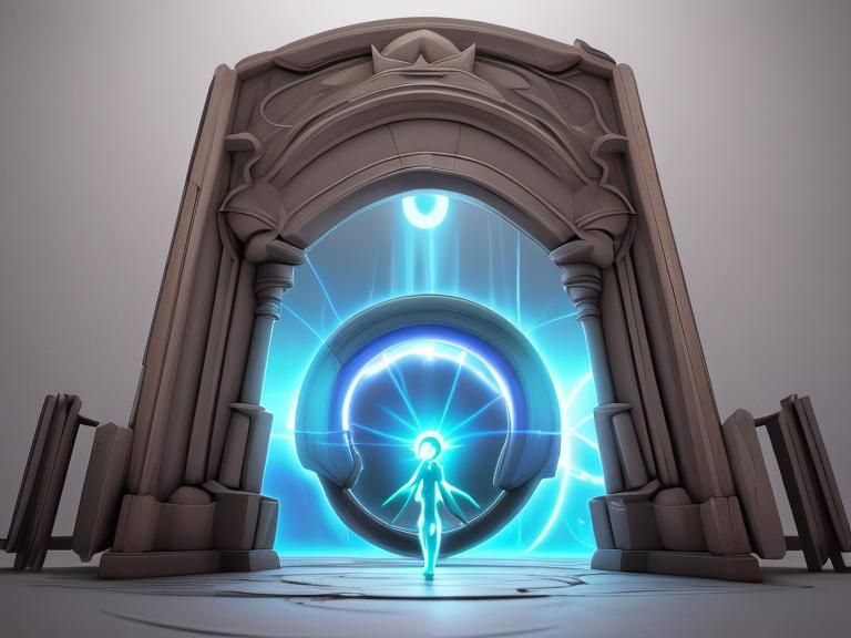 Mystical Portal to a Fantasy Dimension