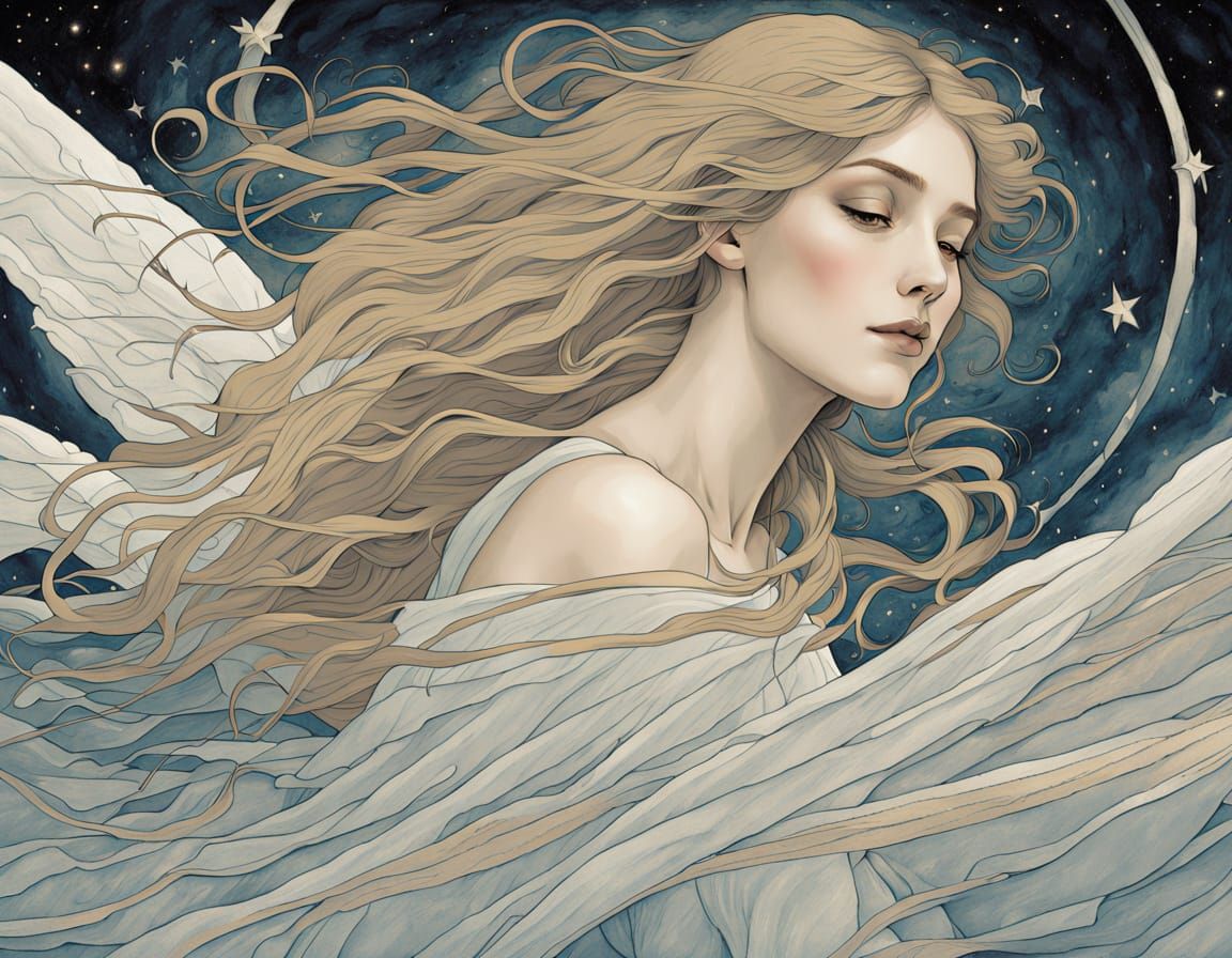 Angel of Earth in Dreamlike Splendor