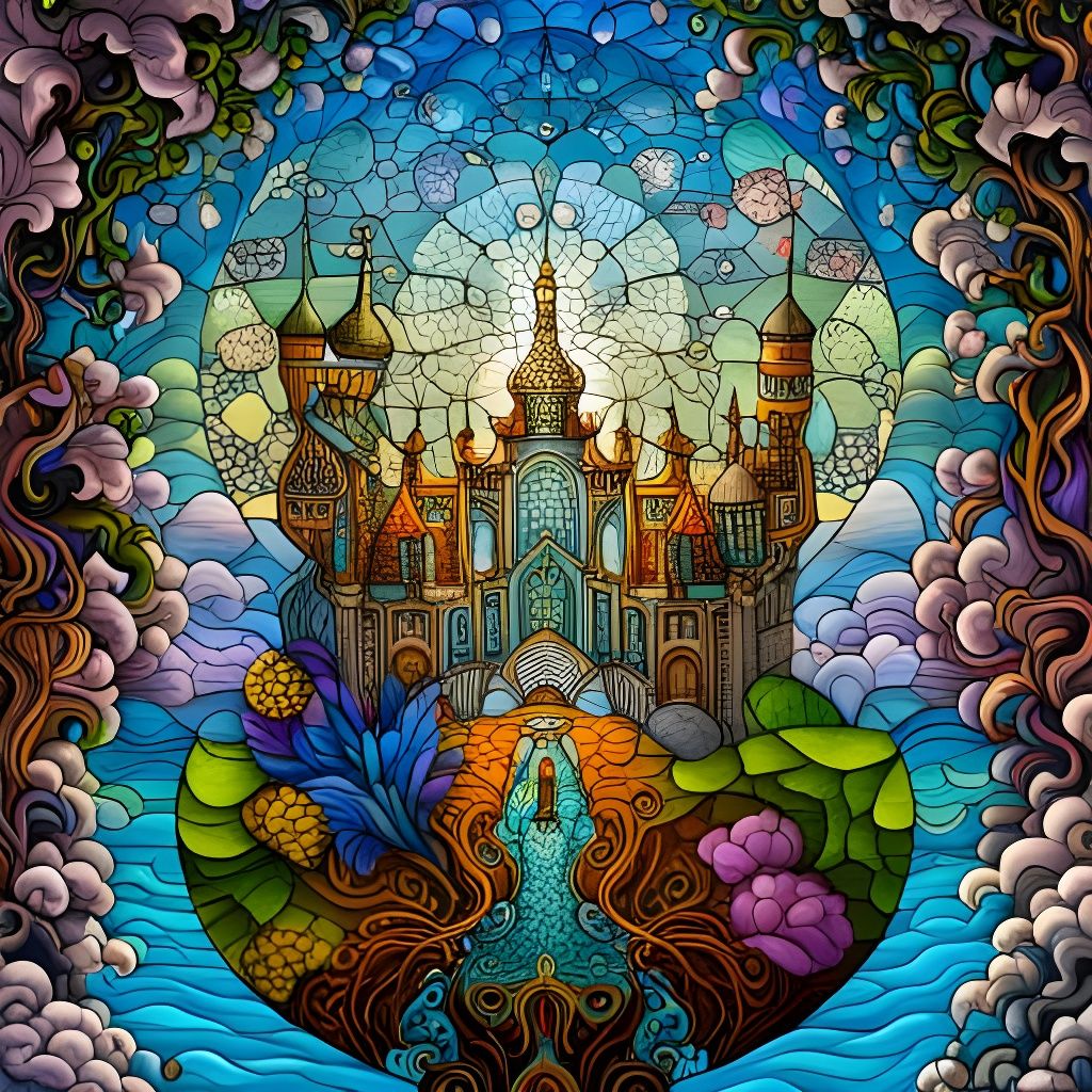 Stained Glass Castle