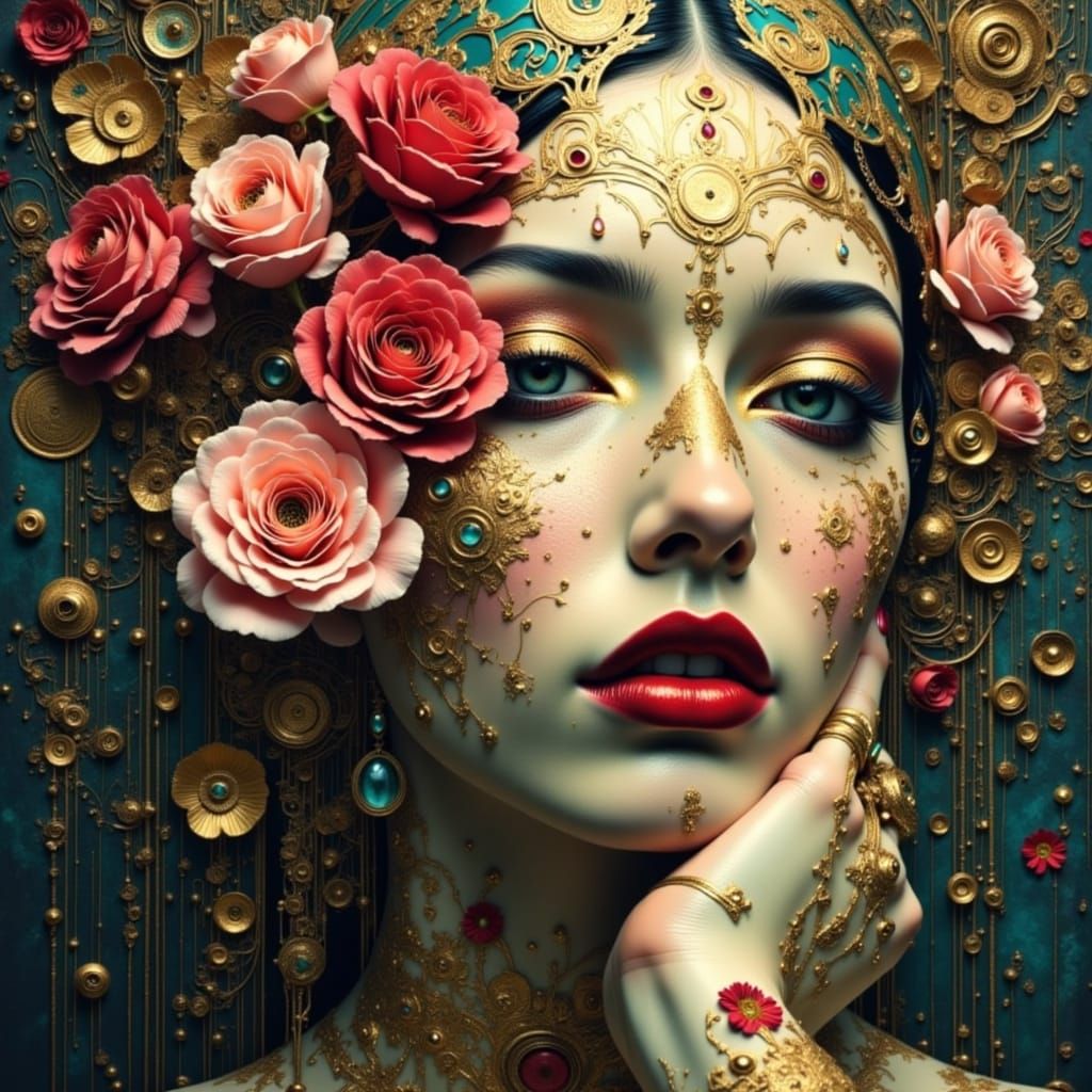 Enchanting Vampire Empire in Art Nouveau Style