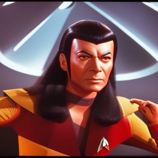 Klingon Warrior in 1970s Turkish Star Trek Adaptation