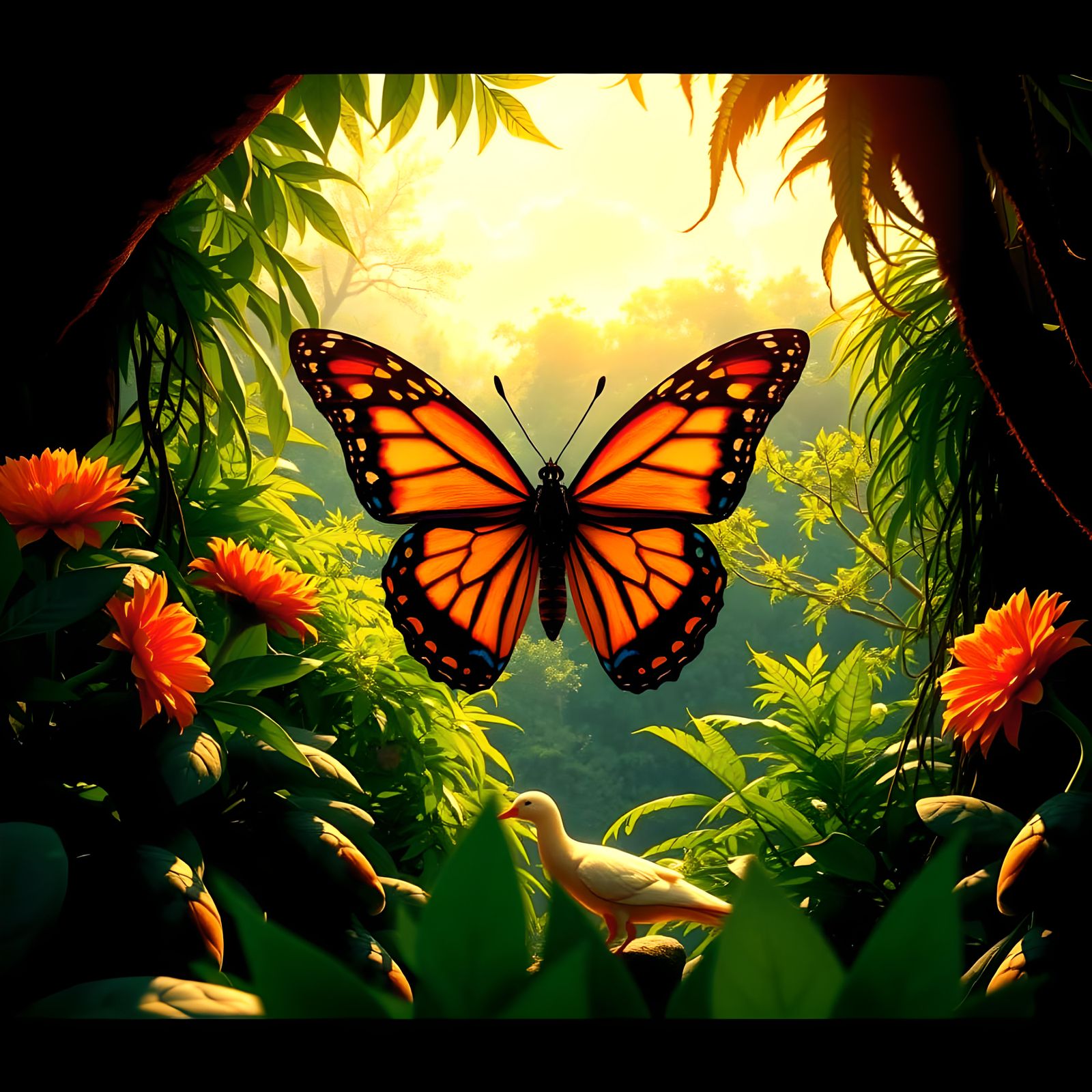 Dr. Livingstone: Hyperrealistic Jungle Encounter in 3D