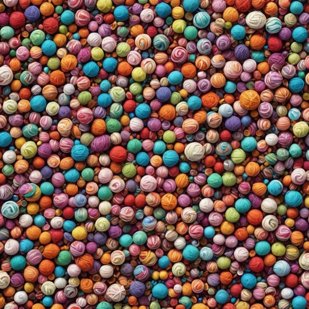 Candy-Colored Mars Landscape in Hyperrealistic Digital Art