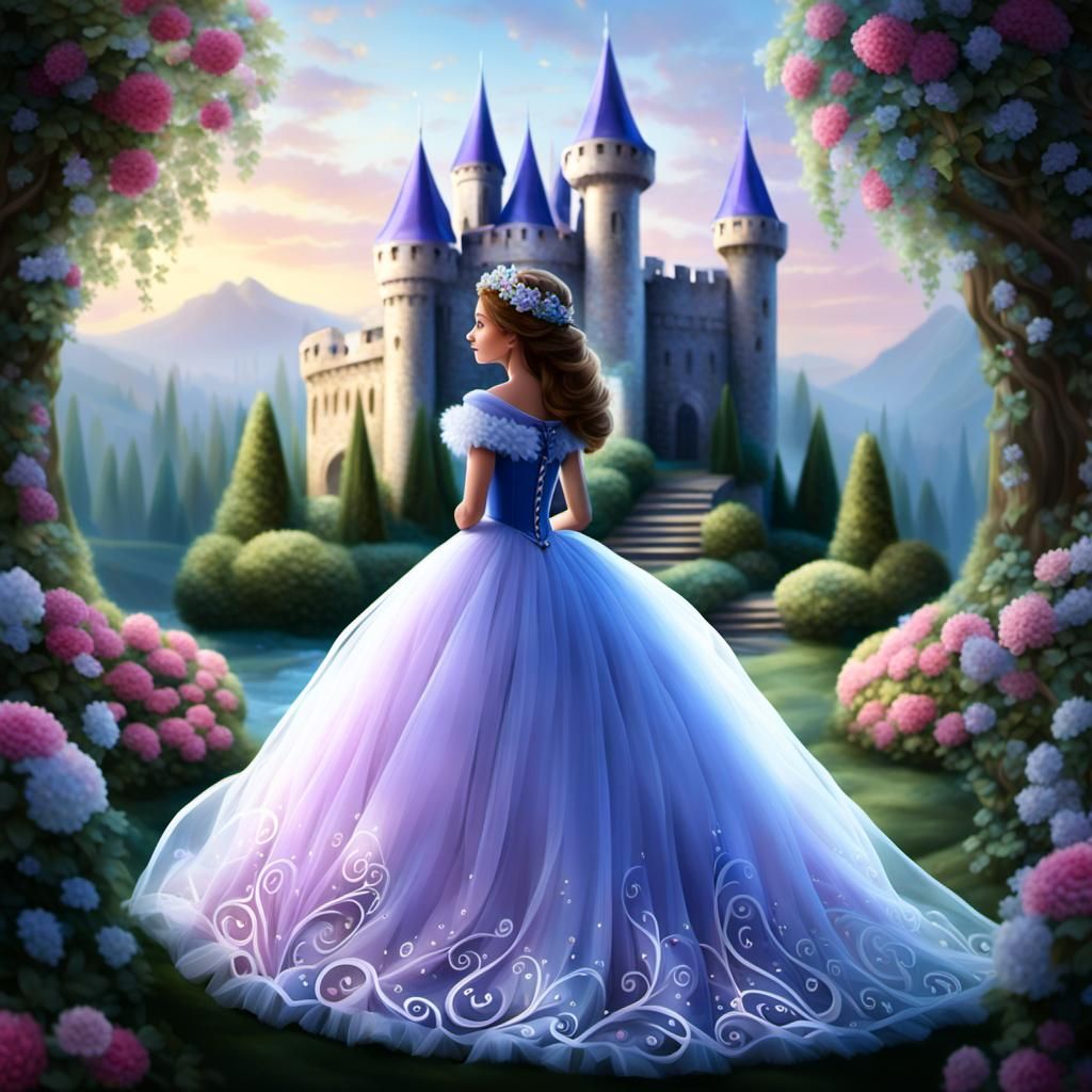 Princess in a Tulle Wonderland
