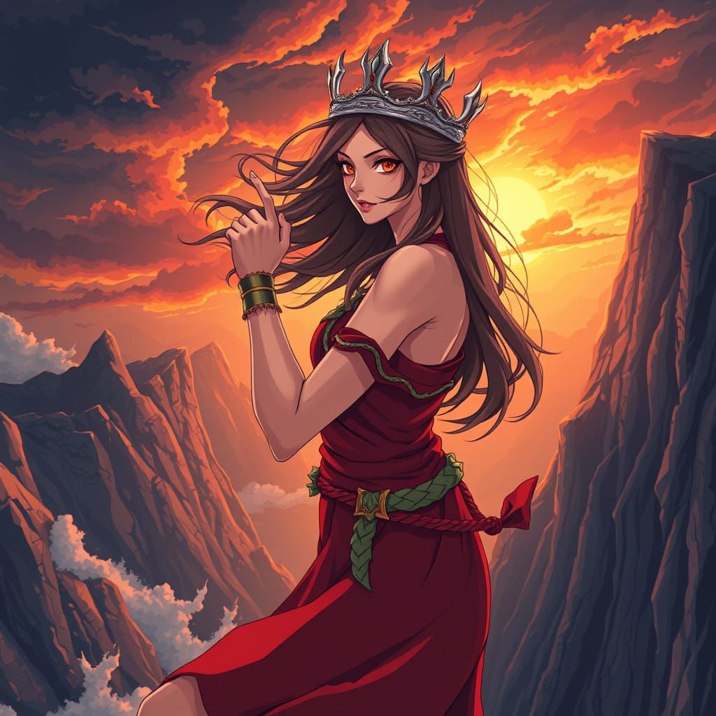 Dragon Scale Quest in Studio Trigger Anime Style