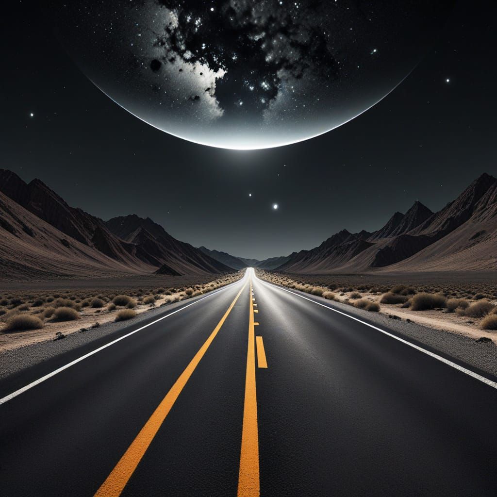 Highway to Parallel Universe Under Black Sun