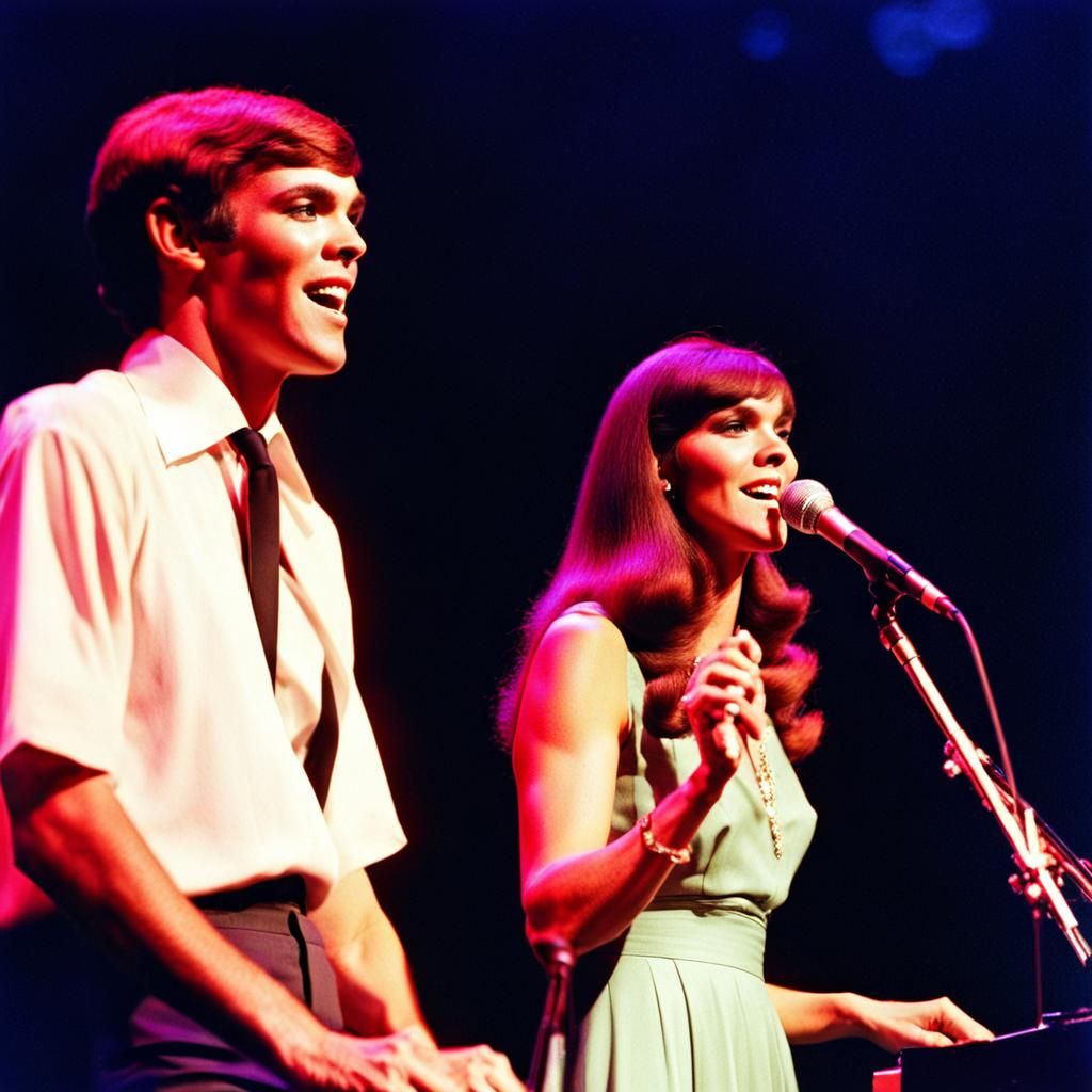 The Carpenters Perform in Boston Jazz Club