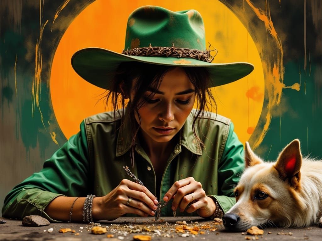 Hand Made Jewelry (Tawny Flux Lora)