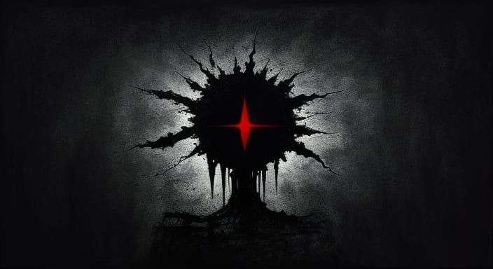 Dark Surreal Landscape