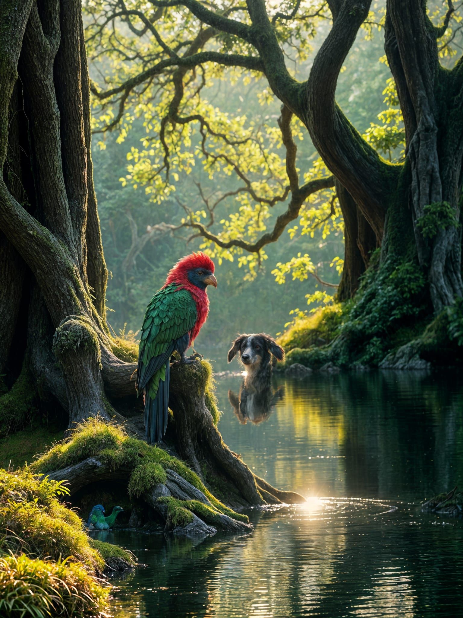 Chasing a quetzal