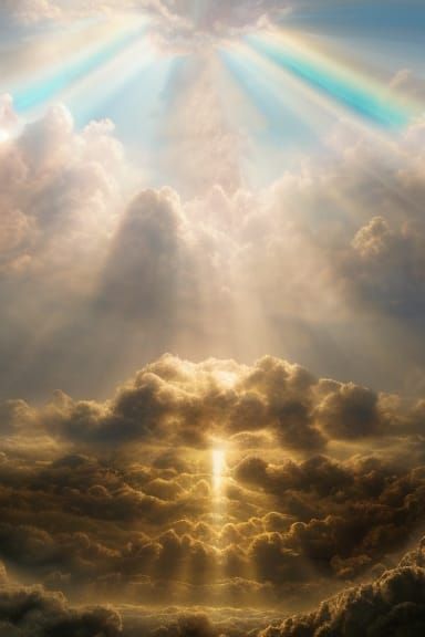 Divine Lord of Hosts in Heavenly Light