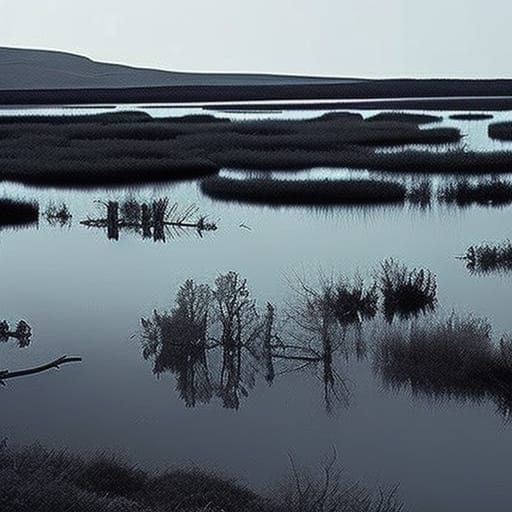 Boggy marsh (there was supposed to be some ghost in here)