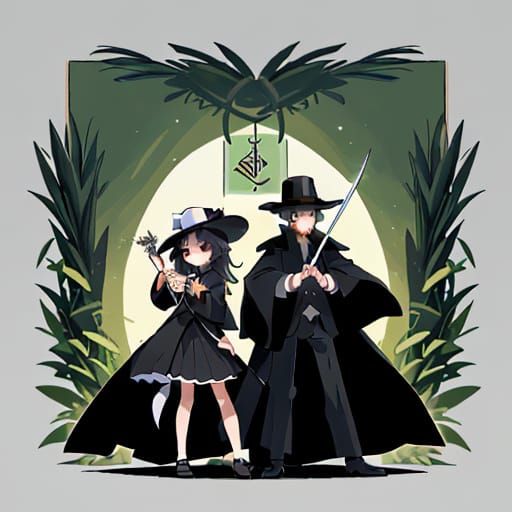 Duel Stance Logo with Lulav and Sword