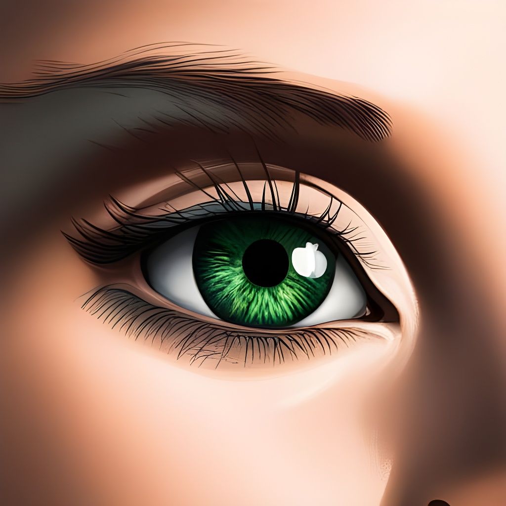She was always drawn to green eyes....