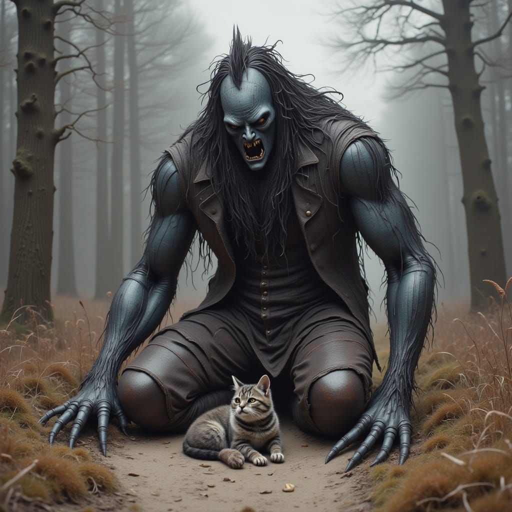 Friendly Giant: A Creepy Cuddly Creature