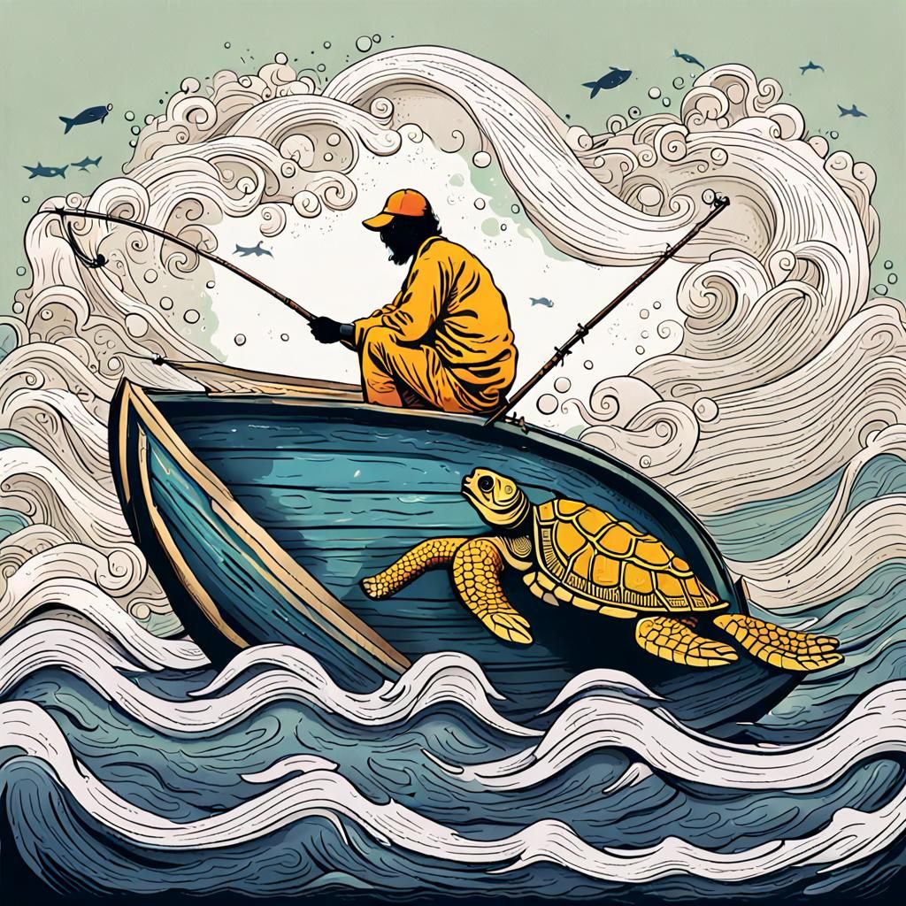 A fisherman’s tale in 50 words
Diya was a poor fisherman, His greatest ambition was to find the mythical golden turtle...