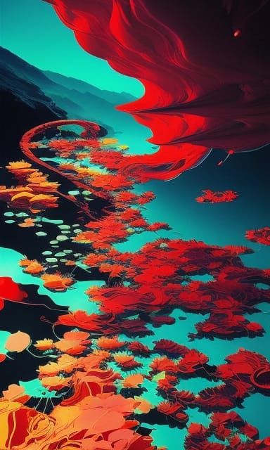 Joe Rogan as Psychedelic Comic Book Art