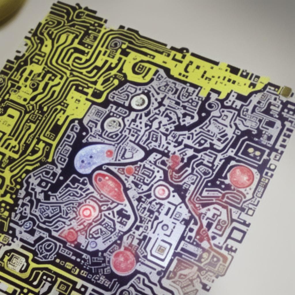 Alien Artifact in PR Advert Style