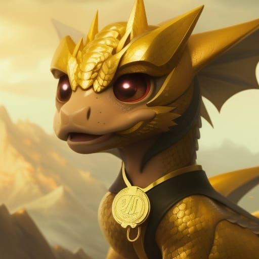Adorable Chibi Dragon Wins Gold Medal in Anime CGI