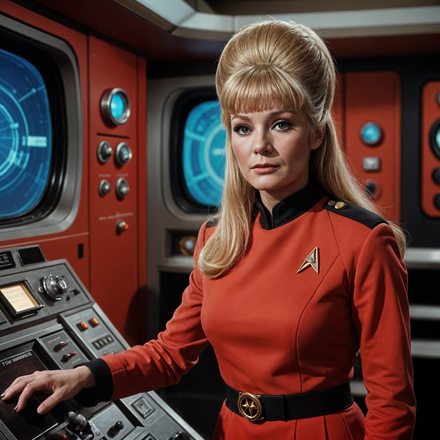Yeoman Janice Rand in Star Trek Style