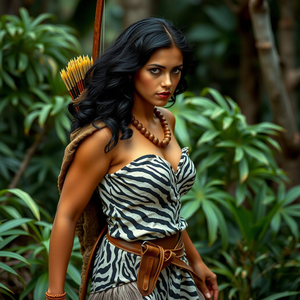 Rita Hayworth in the Rainforest: Photorealistic Rendering