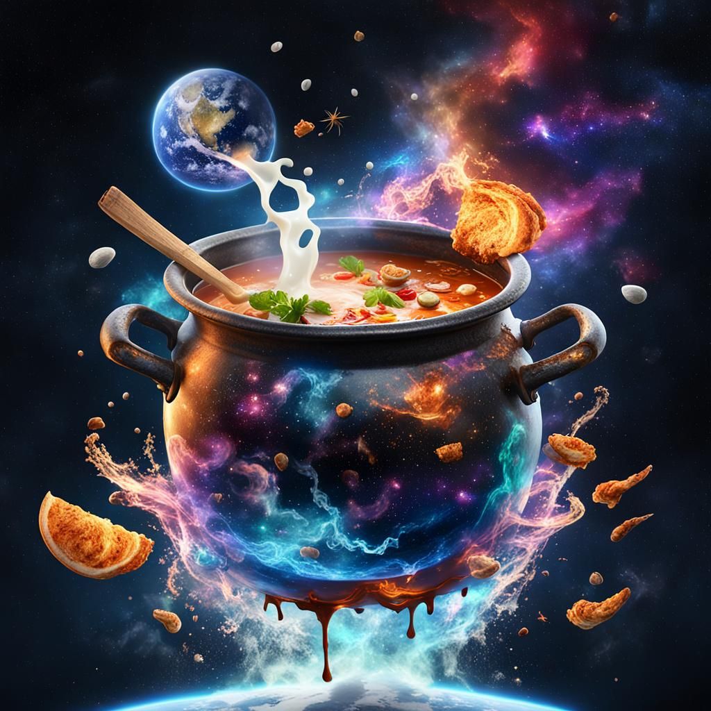 Cauldron in space