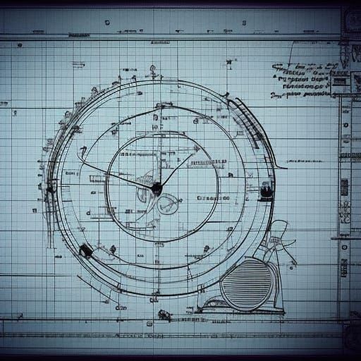 Time Machine Blueprint: Technical Schematic