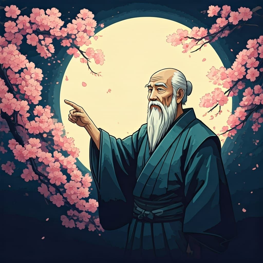 Quand le sage montre la lune, l'imbécile regarde le doigt (When the wise man points at the moon, the fool looks at the f...