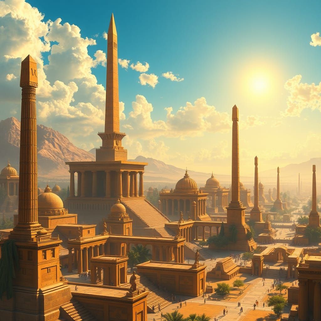 Heliopolis Cityscape Concept Art