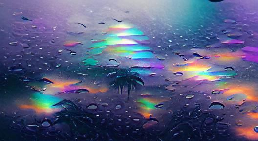 Image of Iridescent Rain