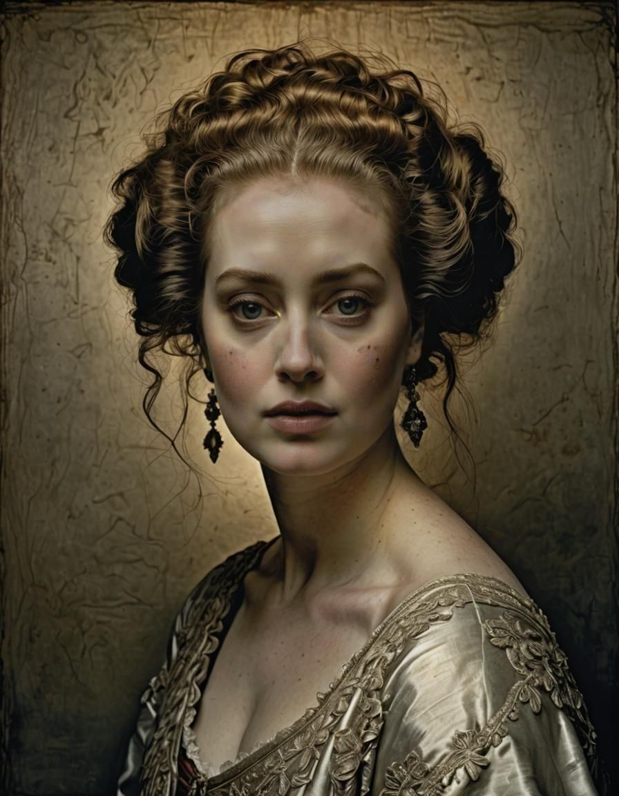 Dramatic Portrait of Adele with Rembrandt Lighting