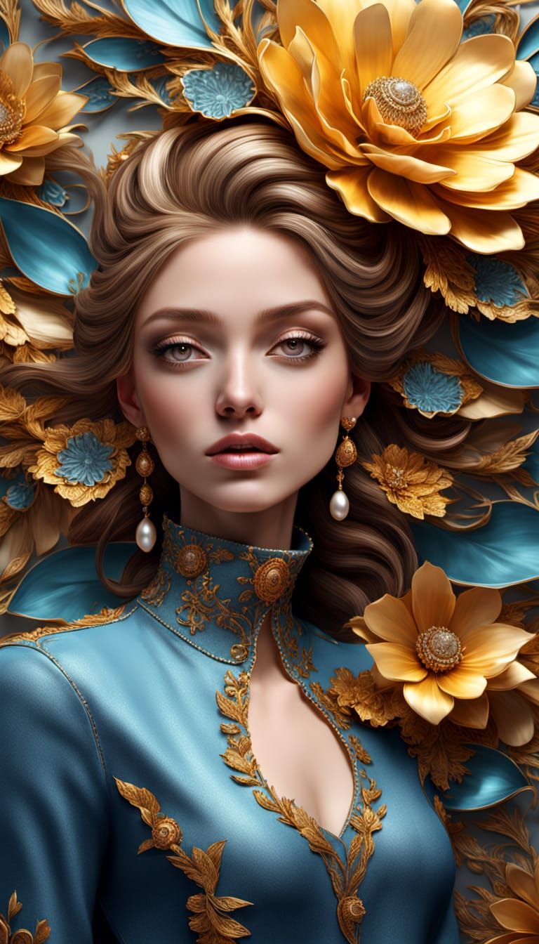 Young Woman in Yellow: Urban Fashion Photography