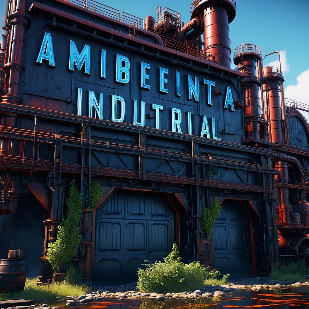 word art "Ambiente Industrial"