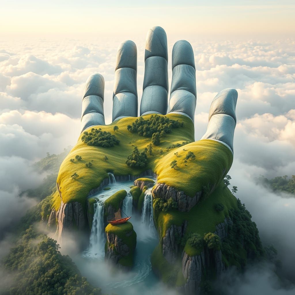 Giant Hand Island