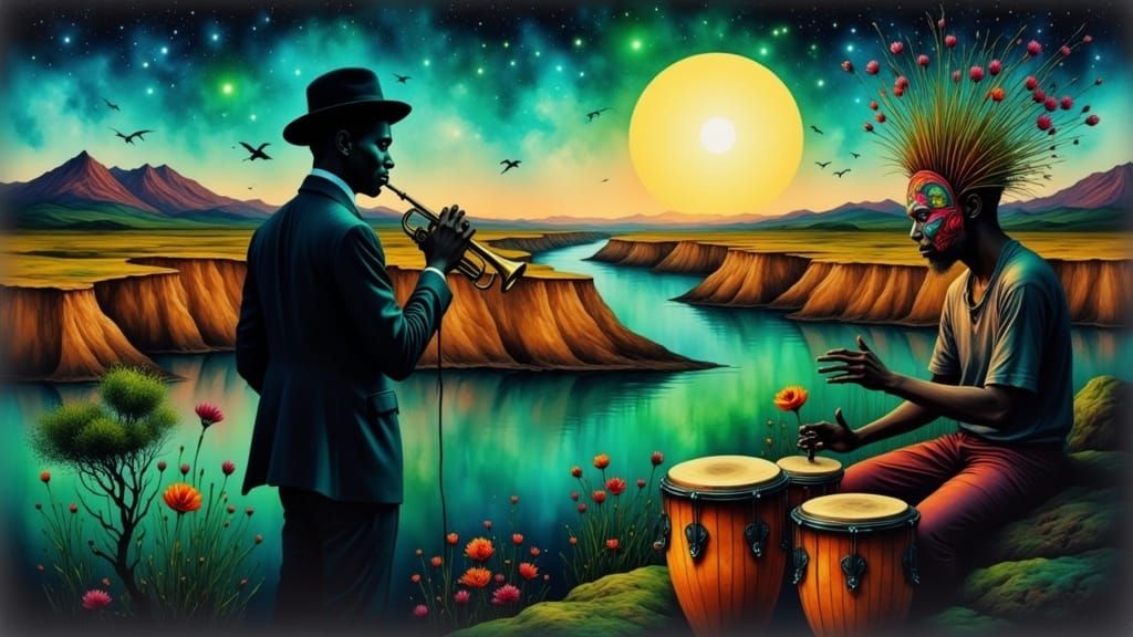 Surreal Moonrise Concert in Mystic Canyon