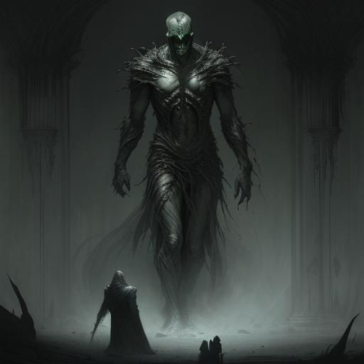 Spectre and Wraith: Horror Illustration