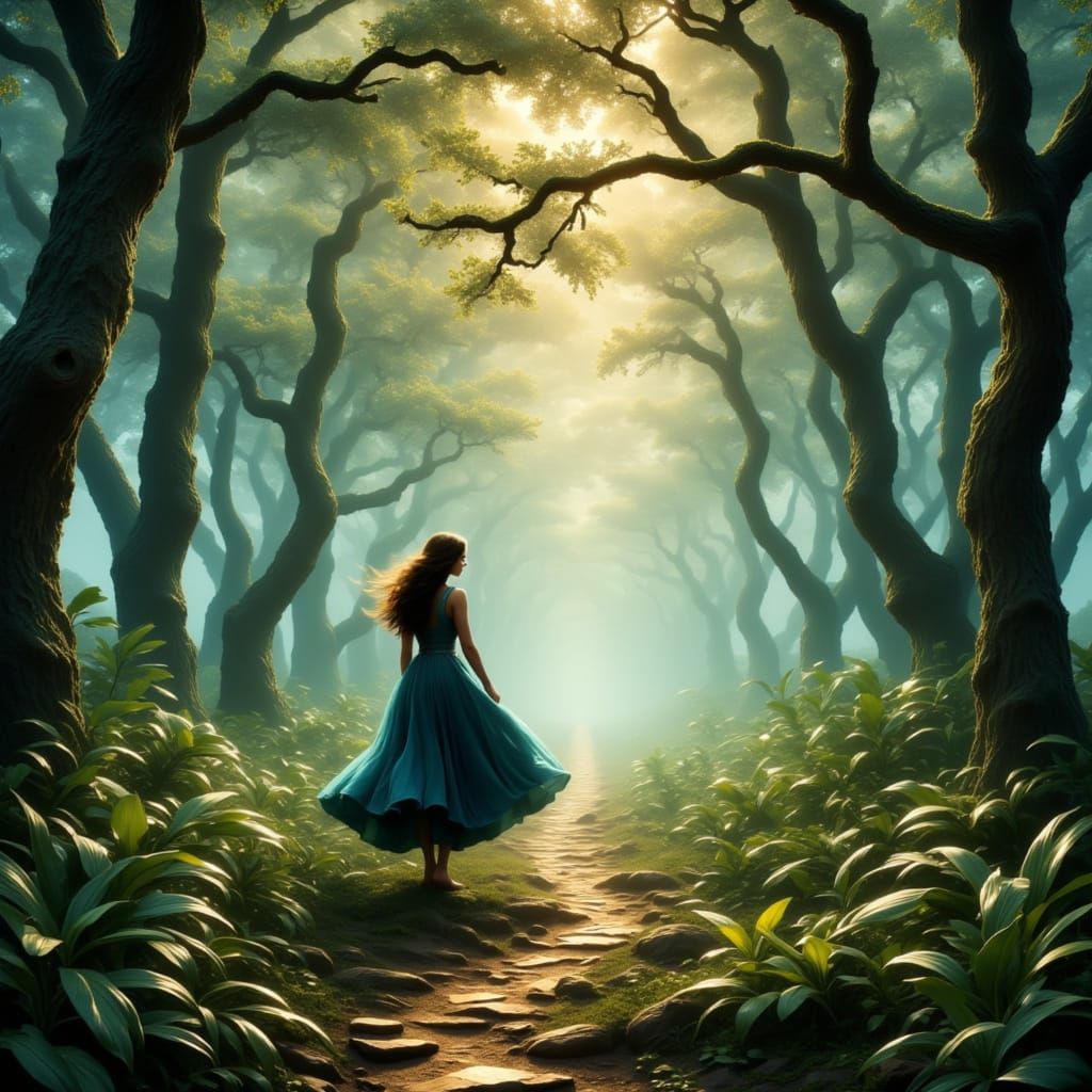 A known path appears in teal