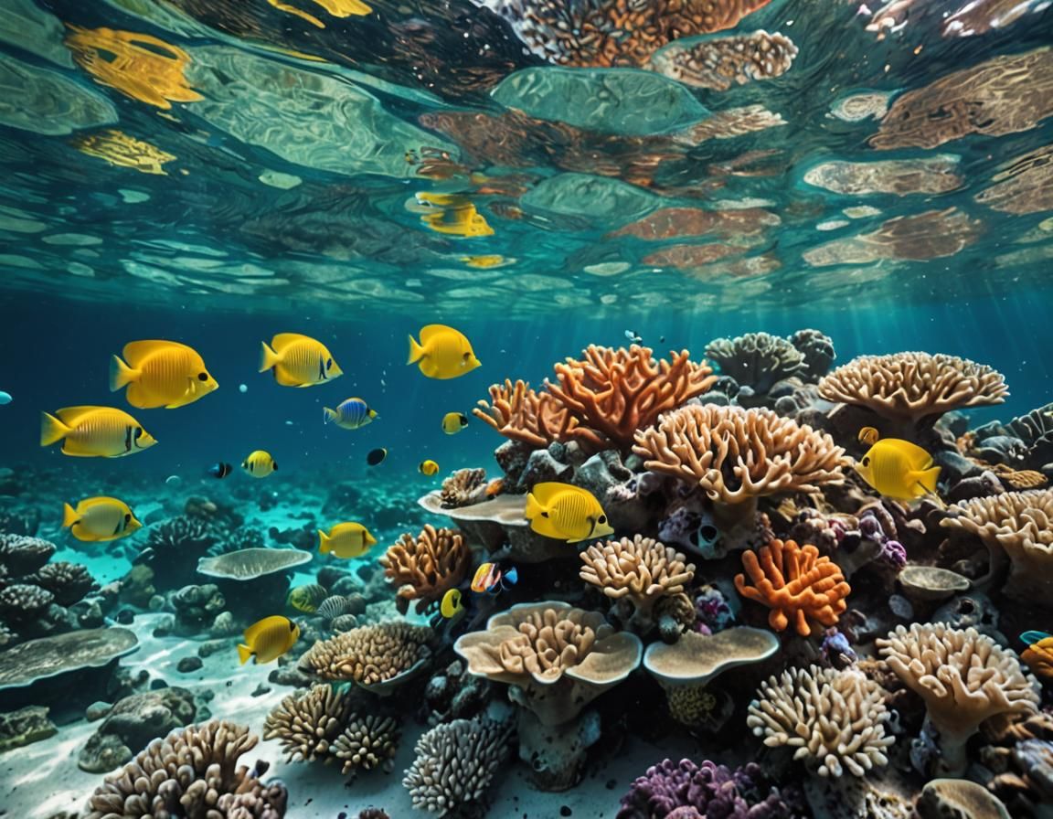 Snorkeling in a Coral Reef Paradise