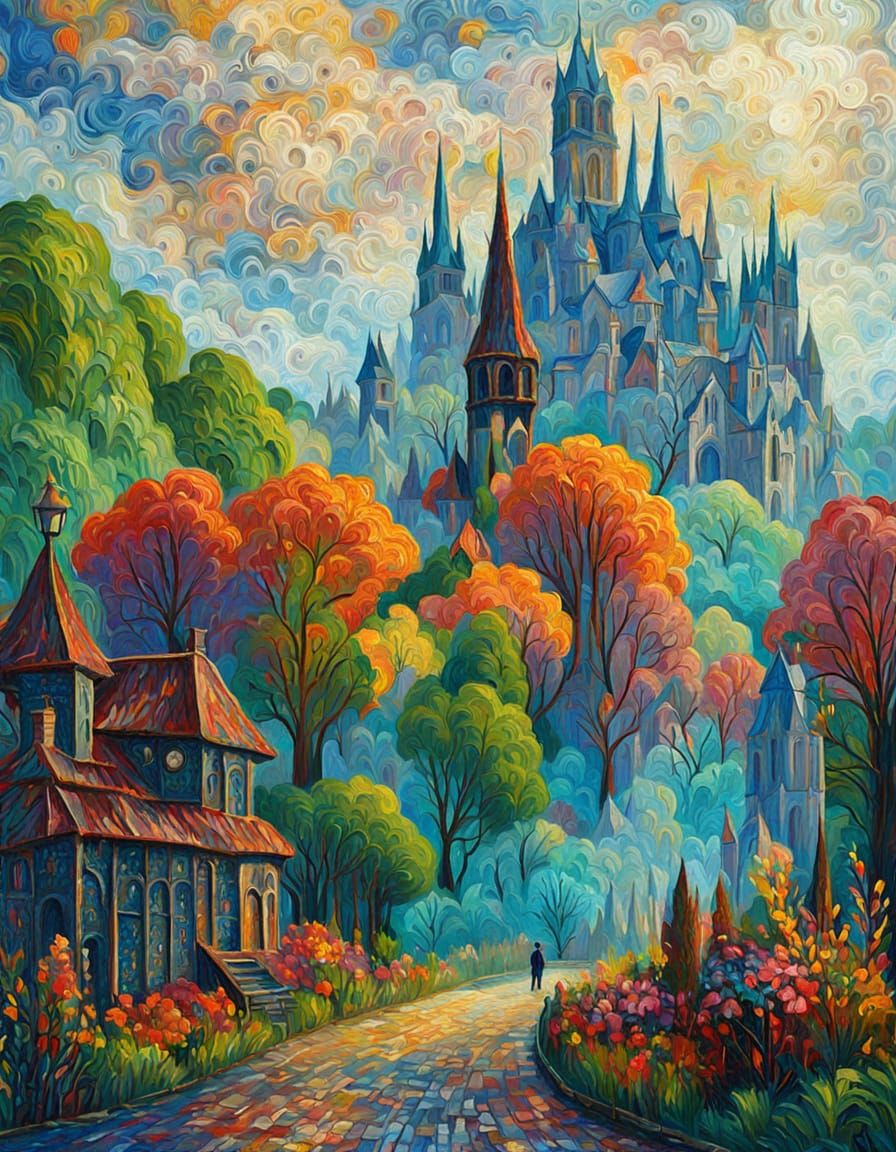 Stunning Neo-Expressionist Masterpiece