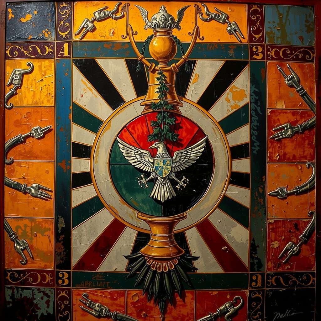 Etcher's Detailed Etching of an Artist's Sketch