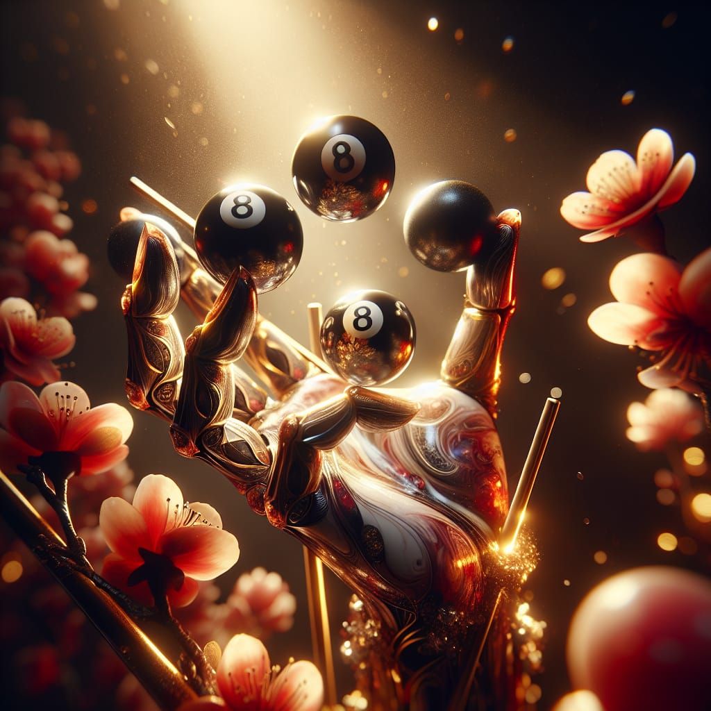 Mystical Black 8 Balls O9