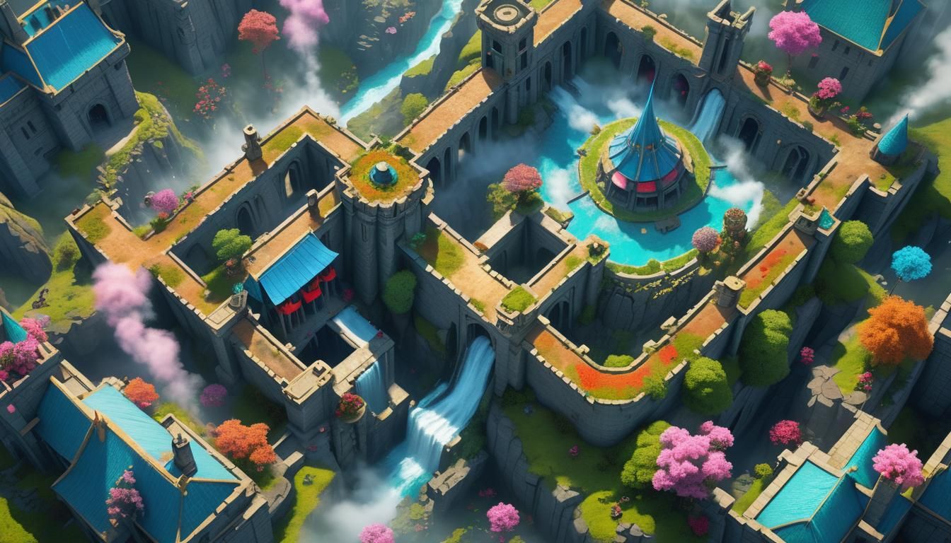 Trolls and Orcs Storm Stone Palace in Cybercore