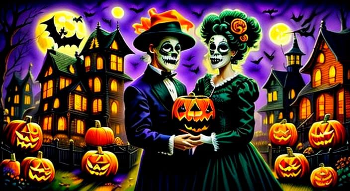 Halloween Spooktacular Extravaganza: Bizarre Costumed Charac...