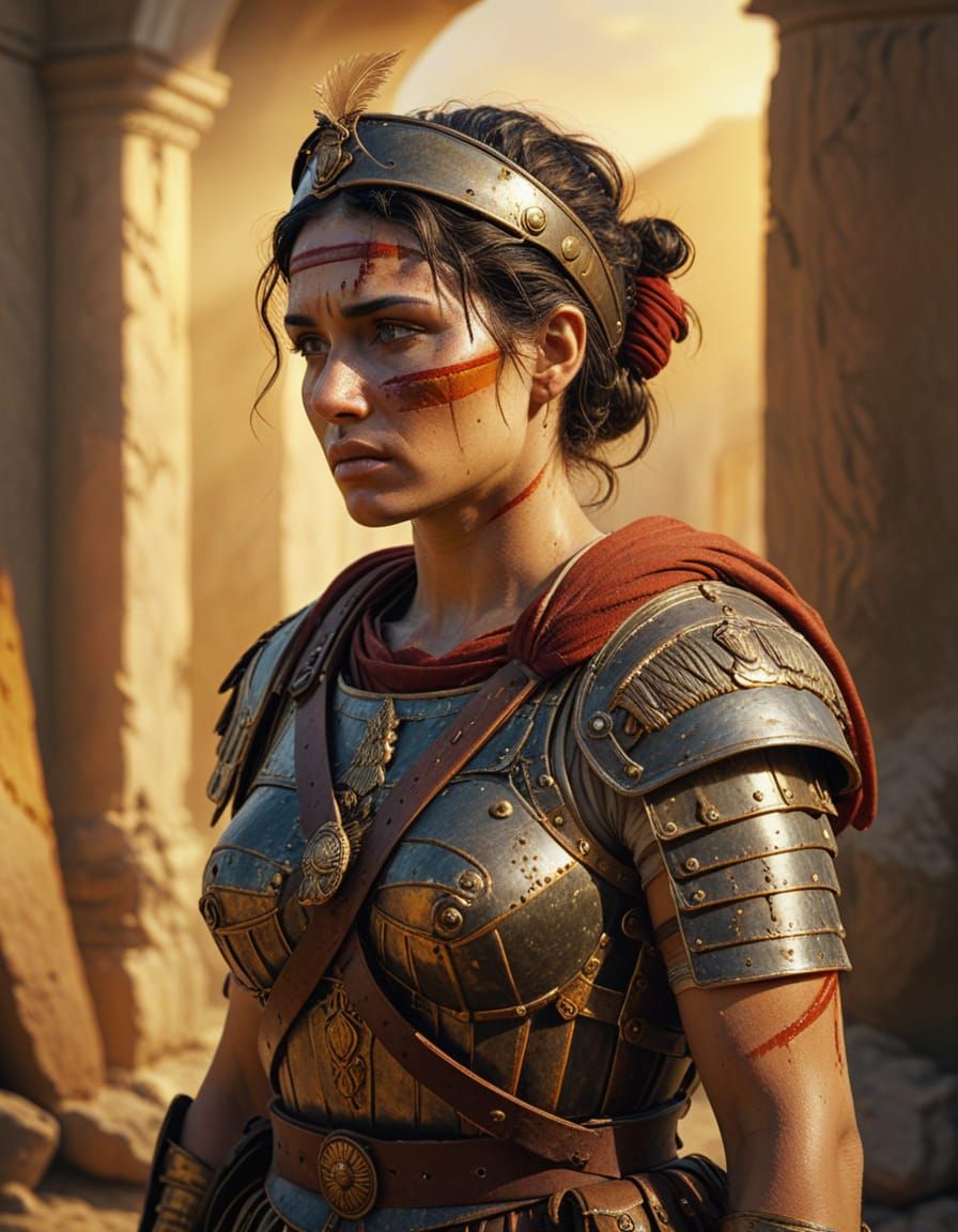 Roman Veteran Returns Home in Hyper-Realistic Masterpiece