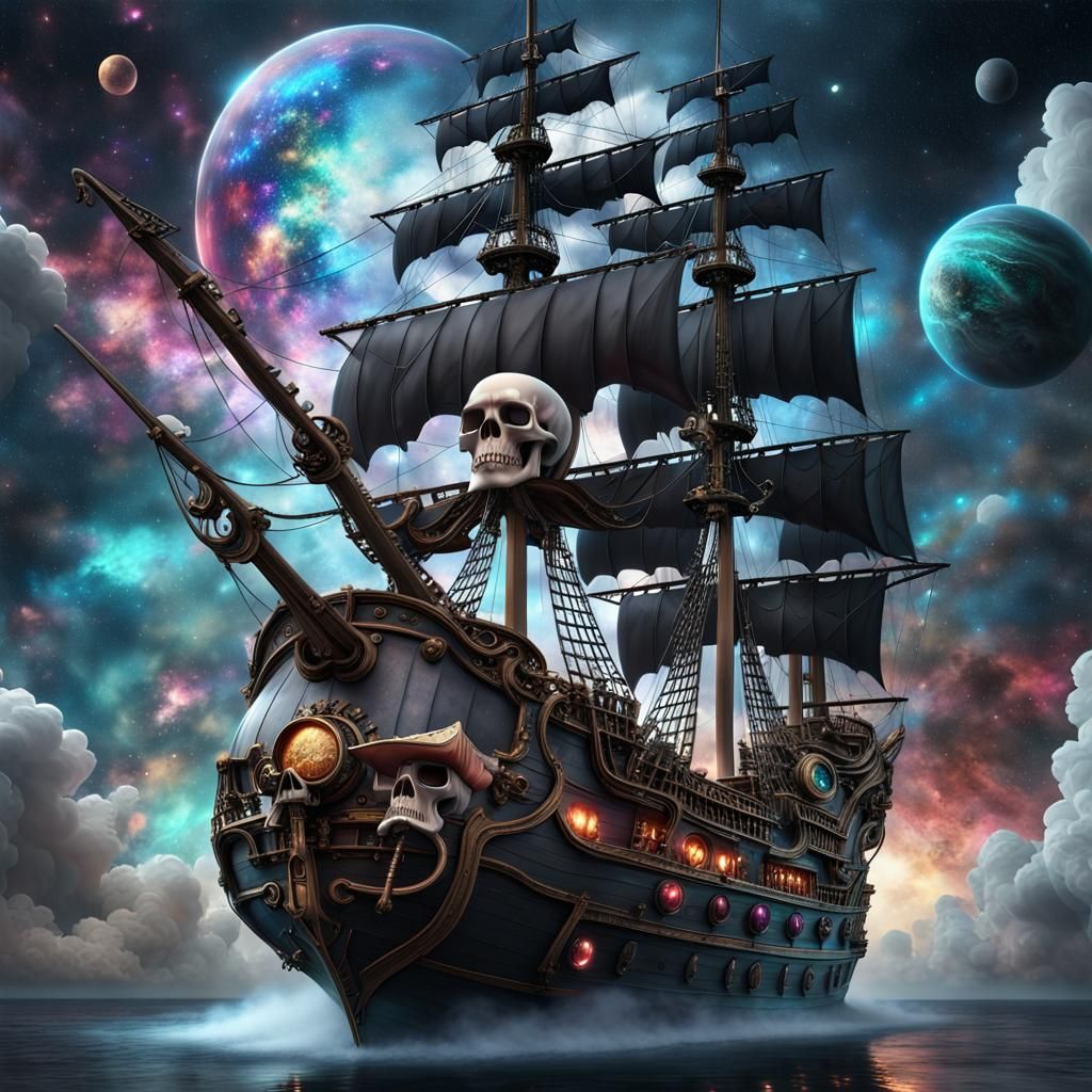 Epic pirate ship