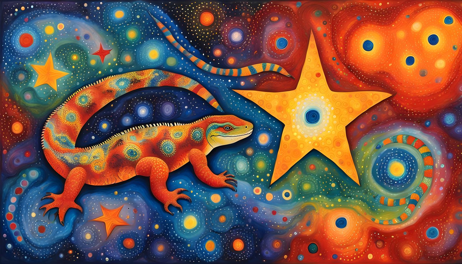 Star Nursery Songlines: Aboriginal Dreamtime Art