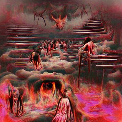 AI's Vision of Purgatory