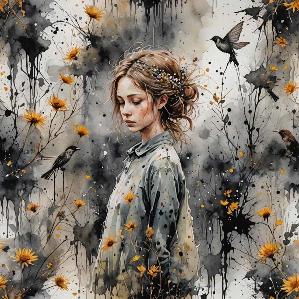 The Girl and the Birds