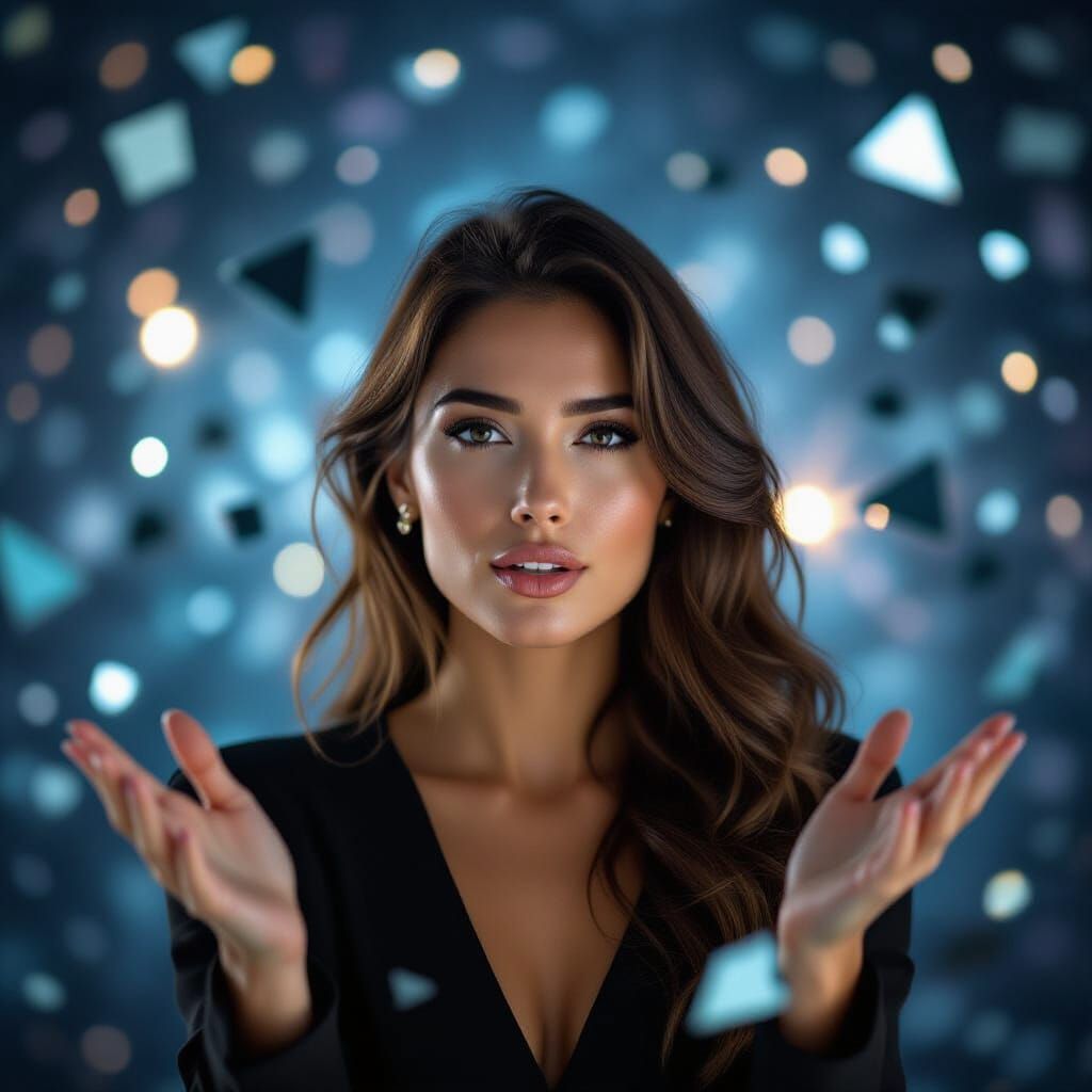 She doesn’t ask for permission.  
She doesn’t wait for appla...