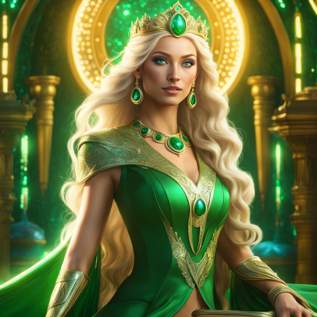 Atlantis Princess Portrait in Unreal Engine 5